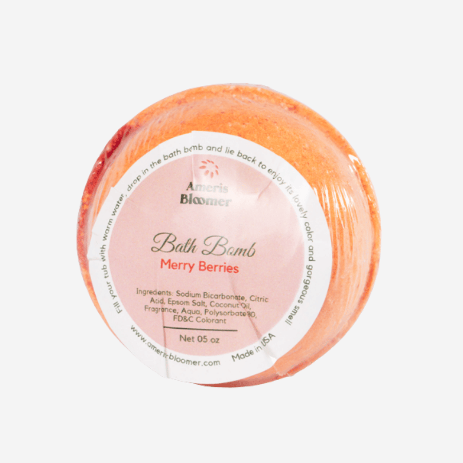 Relax and Unwind with Bath Bomb Berry Merries