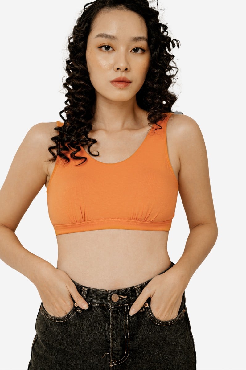 Cotton Bralette U neck