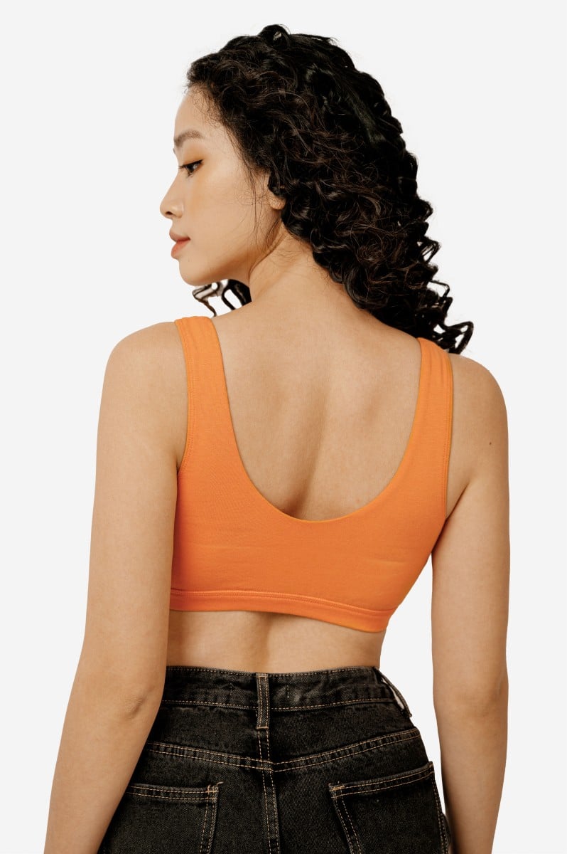 Cotton Bralette U neck