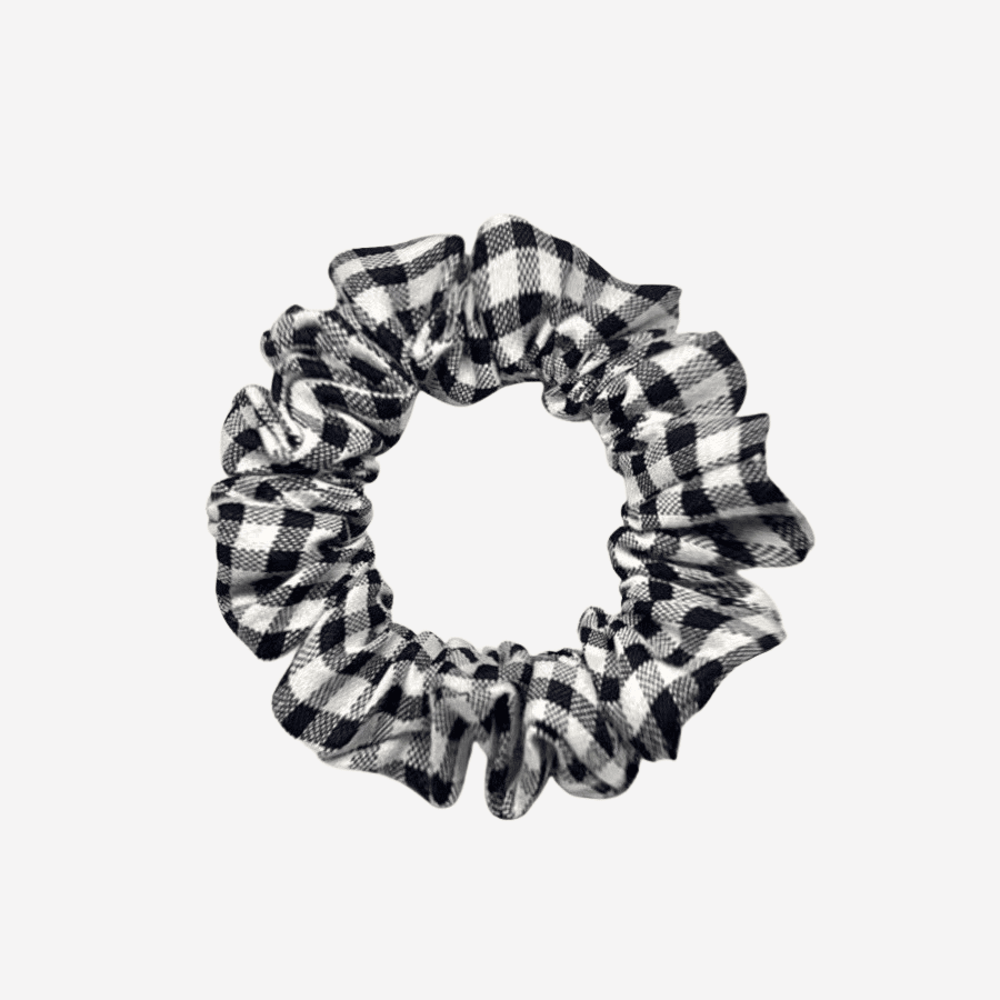 Medium Check Scrunchies