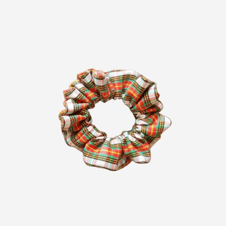 Medium Check Scrunchies