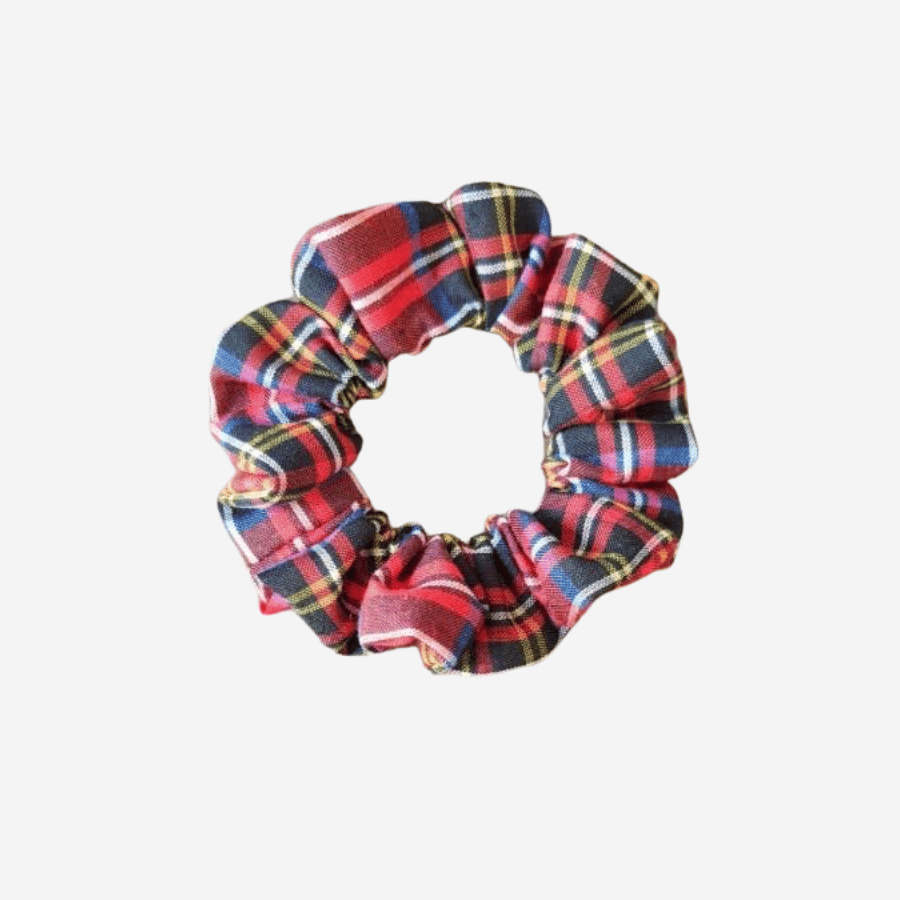 Medium Check Scrunchies