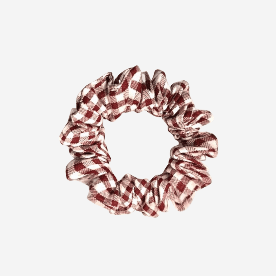Medium Check Scrunchies