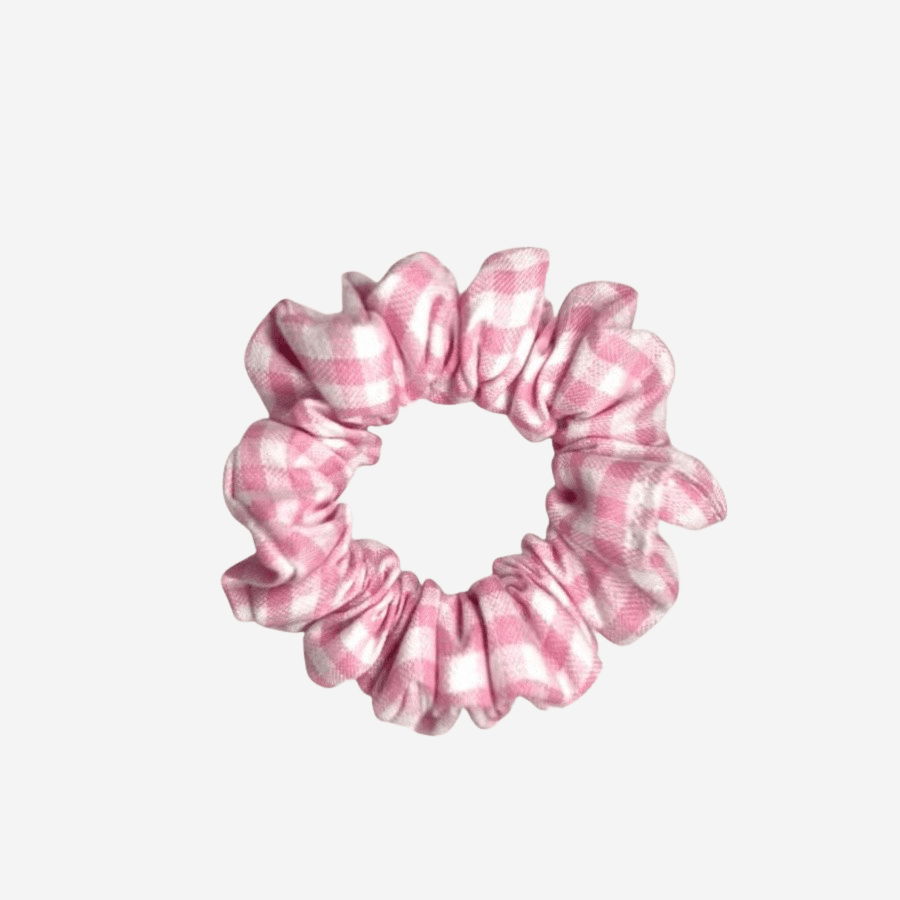 Medium Check Scrunchies