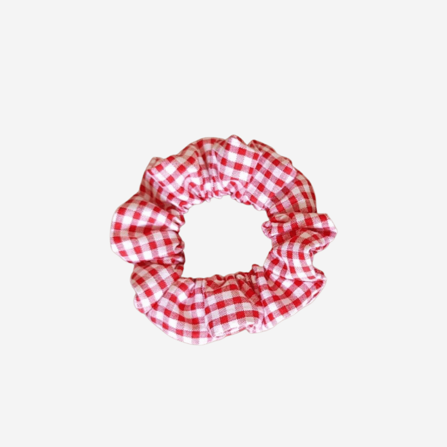 Medium Check Scrunchies