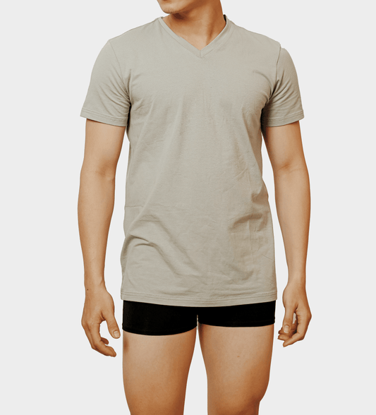 Men's Tee V neck - Cotton
