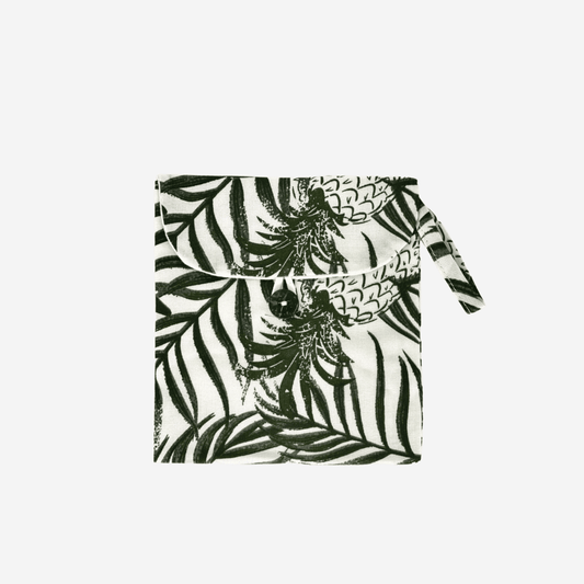 Sanitary Storage Bag Green Tropical